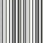Debona Barcode Stripe Black & Silver Wallpaper 10002