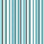 Debona Barcode Stripe Teal & Silver Wallpaper 10003