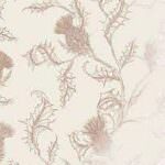 Holden Decor Thistle Wild Flower Cream & Rose Gold Wallpaper 12630
