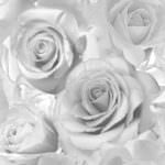 Muriva Madison Floral Glitter Silver Wallpaper 139520