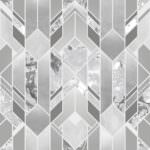 Muriva Elixir Geometric Marble Shapes Silver Wallpaper 167501