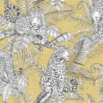 Darcy James Mamboa Leopard Ochre Wallpaper 173522