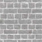 Rasch Brick Effect Grey Wallpaper 213607
