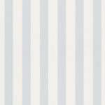 Rasch Kids Striped Nursery Blue & White Wallpaper 246025