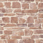 Rasch Brick Stone Effect Red Wallpaper 265613