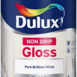 Dulux Non Drip Gloss Paint 1.25L White