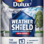 Dulux Weathershield Exterior Paint Gloss 750ml White