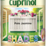 Cuprinol 1L Garden Shades Paint Pale Jasmine