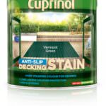 Cuprinol 2.5L Anti Slip Decking Stain Vermont Green