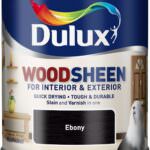 Dulux Woodsheen Stain & Varnish 250ml Ebony