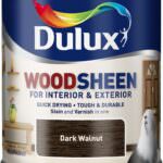 Dulux Woodsheen Stain & Varnish 250ml Dark Walnut