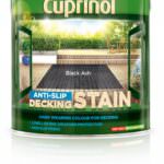 Cuprinol 2.5L Anti Slip Decking Stain Black Ash