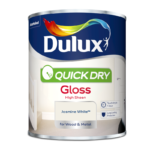 Dulux Quick Dry Gloss Paint 750ml Jasmine White