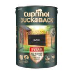 Cuprinol 5 Year Ducksback Shed & Fence Care 5L Black