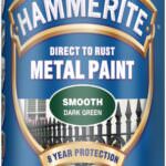 Hammerite Direct to Rust Smooth Metal Paint 2.5L Dark Green