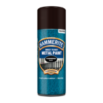 Hammerite Direct to Rust Metal Paint Hammered Aerosol 400ml Black