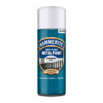 Hammerite Direct to Rust Metal Paint Hammered Aerosol 400ml Silver