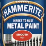 Hammerite Direct to Rust Smooth Metal Paint Aerosol 400ml Red
