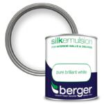 Berger 1L Silk Emulsion Paint White