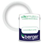 Berger 5L Silk Emulsion Paint White