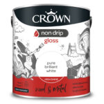 Crown 2.5L Non Drip Gloss Pure Brilliant White
