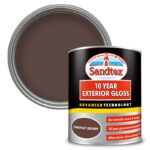Sandtex 10 Year Exterior Gloss Wood & Metal Paint 750ml Chestnut Brown