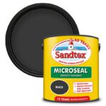 Sandtex 2.5L Ultra Smooth Masonry Paint Black