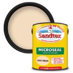 Sandtex 5L Ultra Smooth Masonry Paint Light Cream