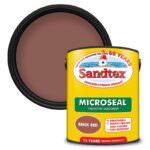 Sandtex 5L Ultra Smooth Masonry Paint Brick Red