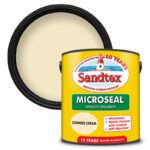 Sandtex 2.5L Ultra Smooth Masonry Paint Cornish Cream