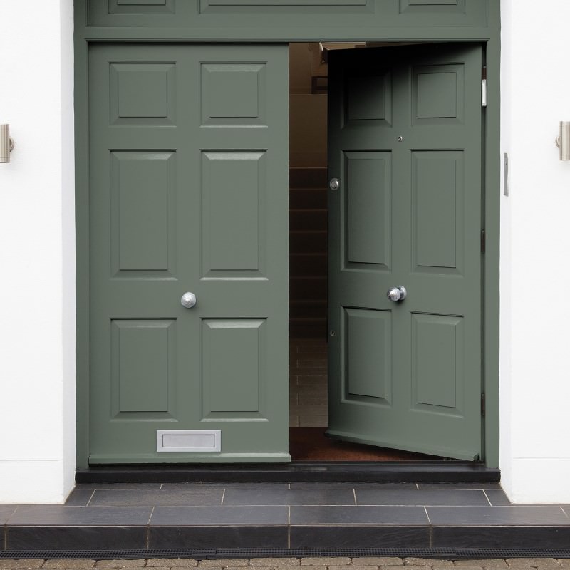 Sandtex 10 Year Exterior Satin Wood & Metal Paint 750ml Fern Canopy ...