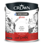 Crown 2.5L One Coat Gloss Pure Brilliant White