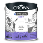 Crown 2.5L One Coat Satin Pure Brilliant White