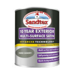 Sandtex 10 Year Exterior Multi-Surface Satin Wood & Metal Paint 750ml Fern Canopy