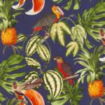 Erismann Paradiso Tropical Blue & Multicoloured Wallpaper 6302-08
