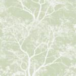 Holden Decor Whispering Trees Sparkle Dusky Green Wallpaper 65620