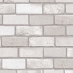 Arthouse Diamond Brick Taupe Wallpaper 669402