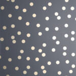 Arthouse Dotty Charcoal / Rose Gold Wallpaper 685001