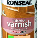 Ronseal Quick Dry Matt Interior Varnish 750ml Almond Wood