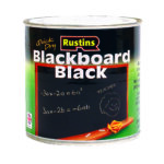 Rustins Quick Dry Blackboard Black Paint MATT 125ML