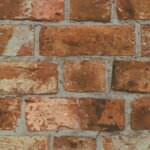 Fine Decor Rustic Brick Red & Brown Wallpaper FD31045
