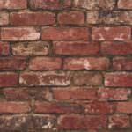 Fine Decor Distinctive Brick Rustic Red Wallpaper FD31285