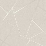 Fine Decor Quartz Fractal Geometric Cream Wallpaper FD42281