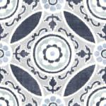 FloorPops FP2484 Sienna Peel & Stick Floor Tiles – Blue