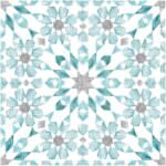 FloorPops FP2949 Radiance Peel & Stick Floor Tiles – Blue