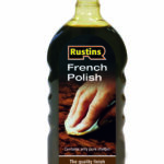 Rustins French Polish Pure Shellac Wood Gloss Clear 500ML