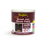 Rustins Quick Drying Small Job Gloss Paint Chocolate 250ML