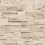 Muriva Realistic Slate Cladding Cream Wallpaper J27407