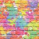 Muriva Camouflage Brick Multicoloured Wallpaper L33505