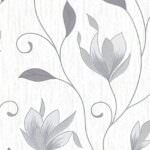 Crown Vymura Synergy Floral Dove Grey Wallpaper M0852